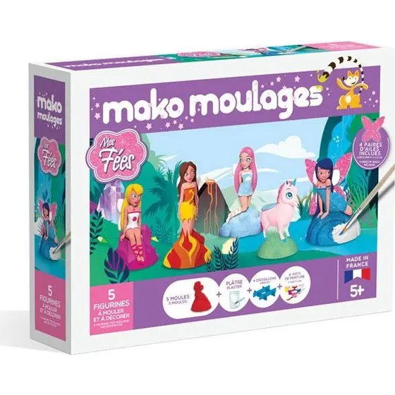 Mako Moulages - Coffret Mes Fées (5 moules)