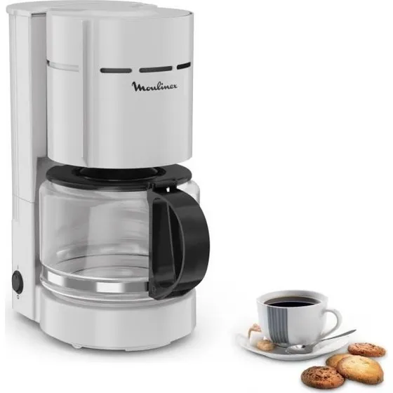 Moulinex Simpleo FG121B10 Cafetière Filtre Grise 1,1L