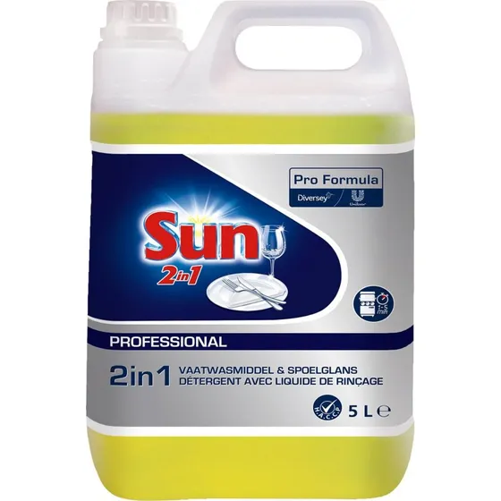 Sun Professional Liquide Vaisselle 2 en 1 5L