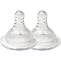 Elodie Tétines Silicone 0m+ Lot de 2