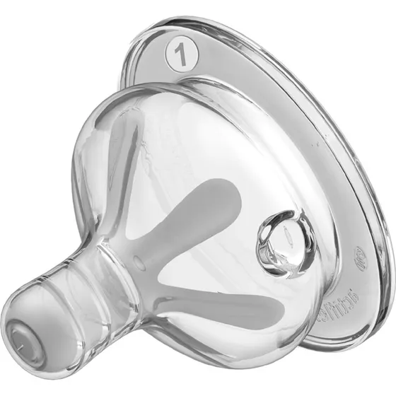 Luc et Léa Ergosense Tétine Silicone Anti-Colique Débit Lent (x2)