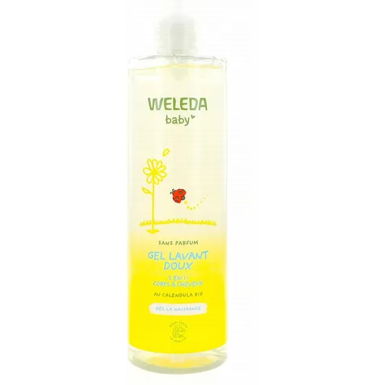 Weleda Baby Gel Lavant Doux au Calendula BIO 400ml