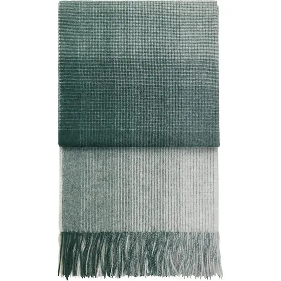 Elvang Horizon - Couverture 130 x 200 cm, evergreen