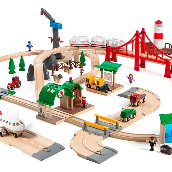 BRIO Circuit Le Monde Extraordinaire - Coffret Train