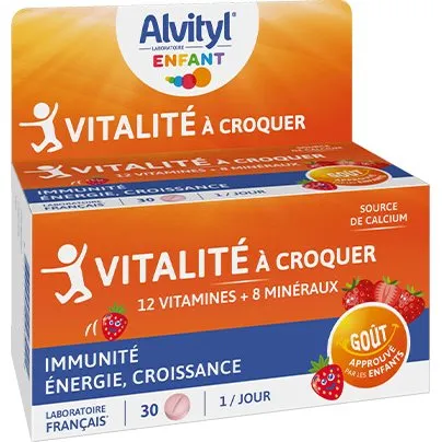 Alvityl Enfant Vitalit  Croquer 30 comprims