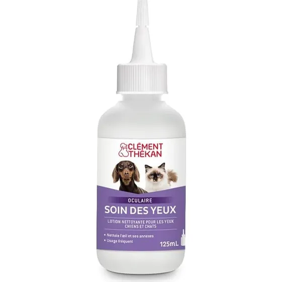 Clément Thékan Soin des Yeux Chien et Chat 125 ml
