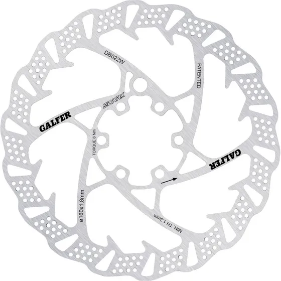 Galfer Shark DB027W 223mm Disque Frein 1,8mm