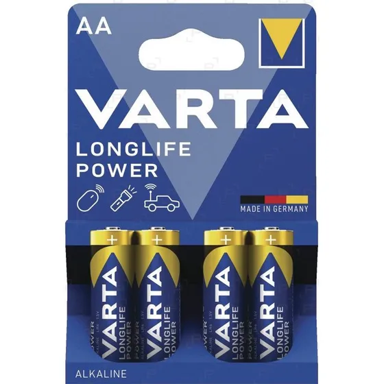 VARTA Longlife Power LR6/AA - 4 piles 1,5V
