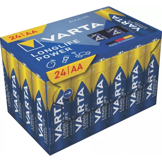 VARTA Longlife Power AA - Pack de 24