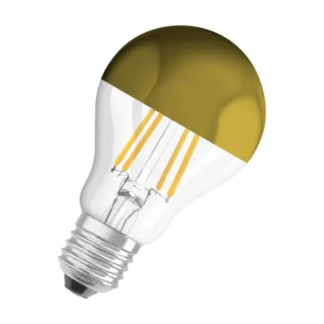 Osram Classic LED E27 Filament Miroir Dorée 6.5W 2700K