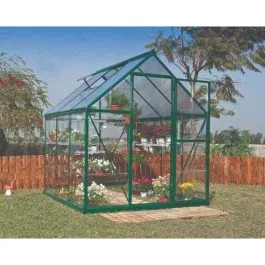 Palram Hybrid 3,44 m² Vert Serre Jardin Polycarbonate