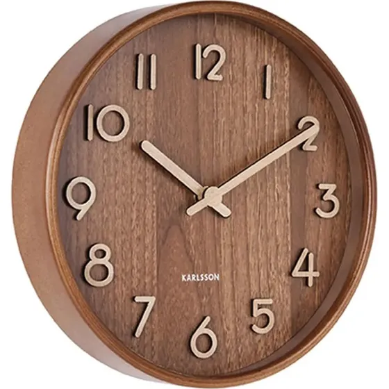 Karlsson Pure Bass Horloge Murale KA5808DW