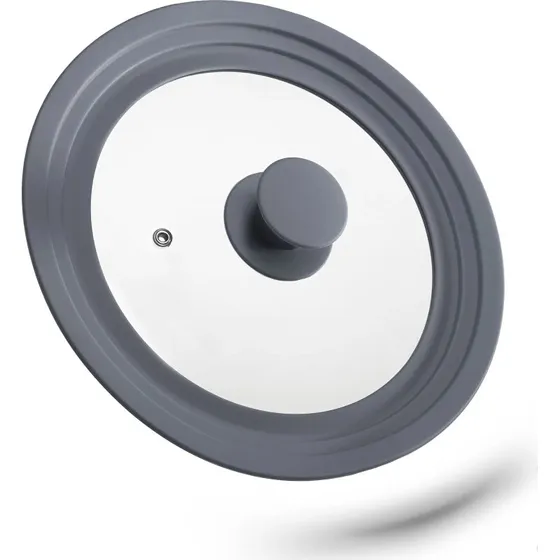 Couvercle Universel 20-24 cm Silicone Gris