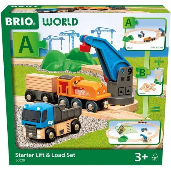 BRIO Circuit de démarrage Transport de Fret - Pack A