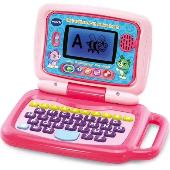 VTECH Ordi-tablette P'tit Genius Touch mauve