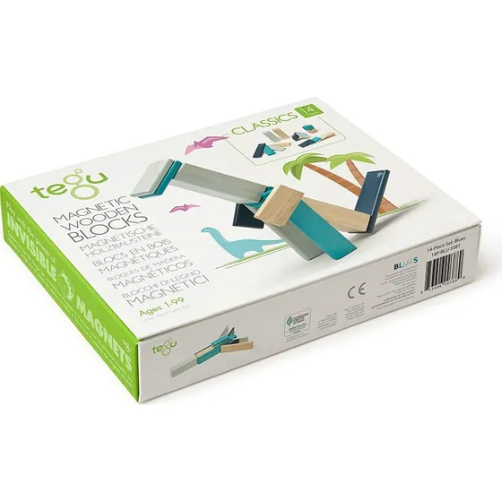 Tegu Set de 14 pièces Blues
