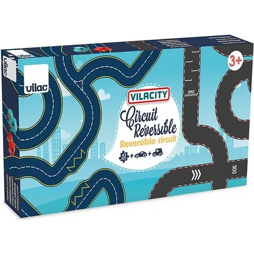 Vilac Vilacity Circuit Réversible en Carton