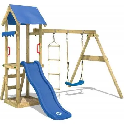 WICKEY Aire de jeux en bois Tinycabin