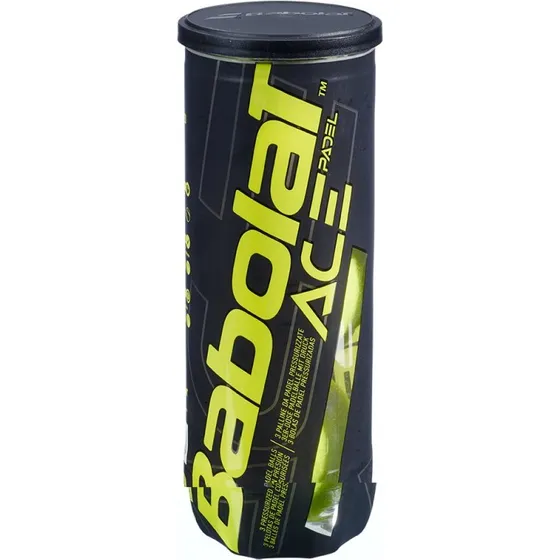 Babolat Ace - Tube de 3 Balles de Padel