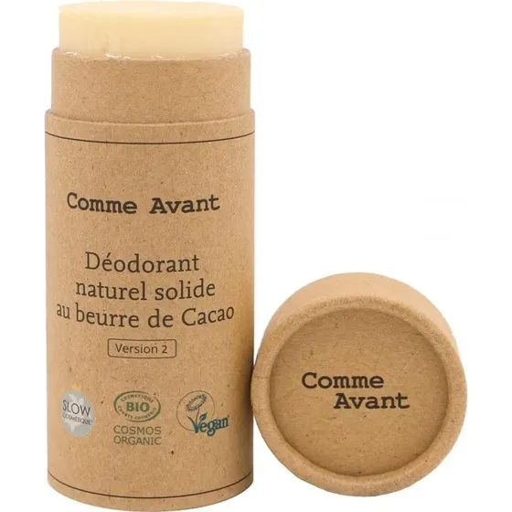 Comme Avant Déodorant Solide au Beurre de Cacao Bio 60g