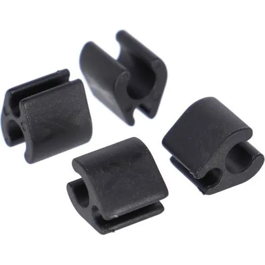 XLC X121 Clip Câble Di2 2,5/5 mm Noir (30)