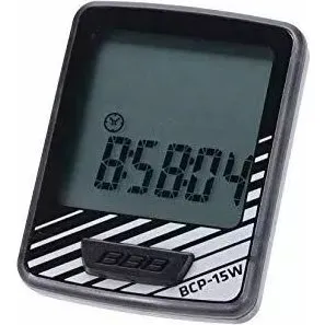 BBB Compteur Vélo Sans Fil Dashboard 10 Fonctions Noir