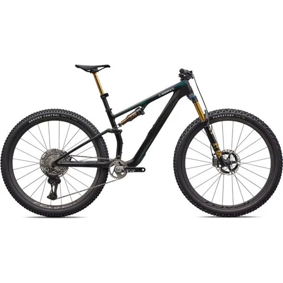 Specialized Epic 8 S-Works Evo DI2 Carbone Vert à Violet 2026