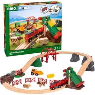 BRIO Circuit de la ferme - Locomotive  pile 33984