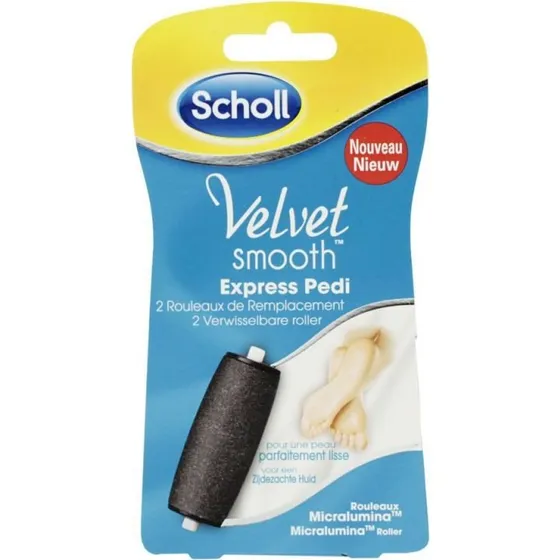 Scholl Velvet Smooth Express Pedi Râpes Remplacement x2
