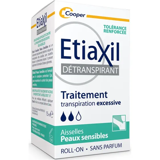 Etiaxil Sensitive Aisselles Roll-On 15 ml