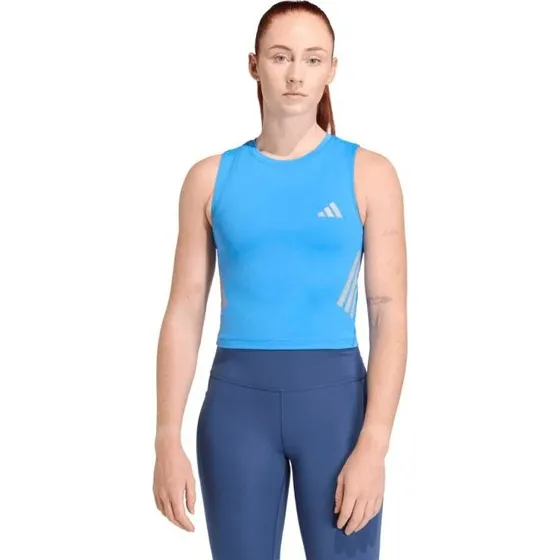 adidas Débardeur Cropped Iconic Running adi365 pour Femme