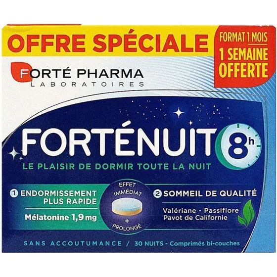 Fort Pharma Fortnuit 8h 30 comprims