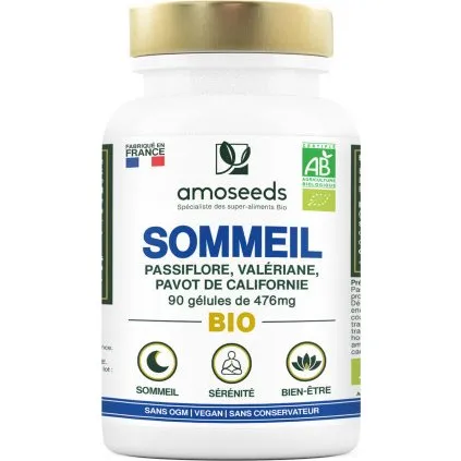 Amoseeds Complexe Sommeil Bio 90 glules
