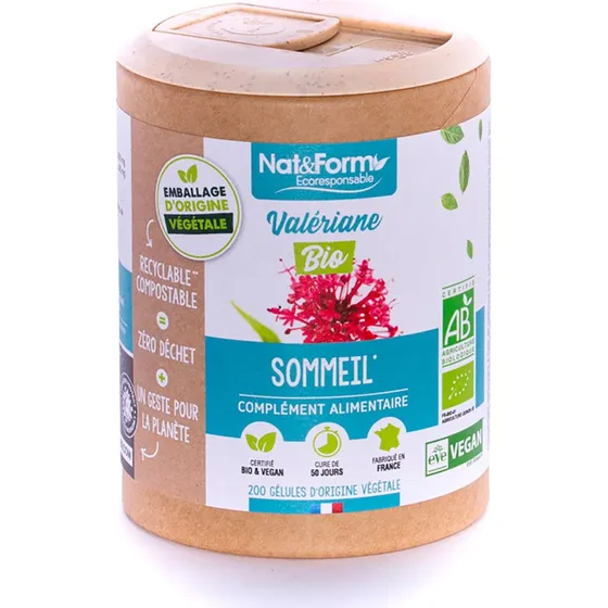 Nat et Form Valriane Bio 200 Glules