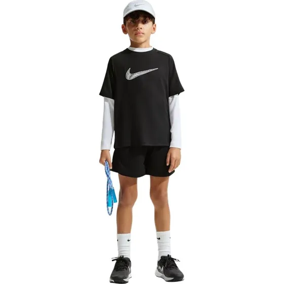 Nike T-shirt Dri-FIT Multi pour Enfant - Noir