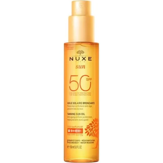 Nuxe Sun Huile Solaire Bronzante SPF 50 - 150 ml