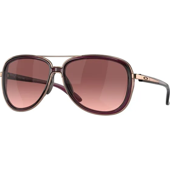 Oakley Split Time Lunettes de Soleil Femme - Violet/Gris