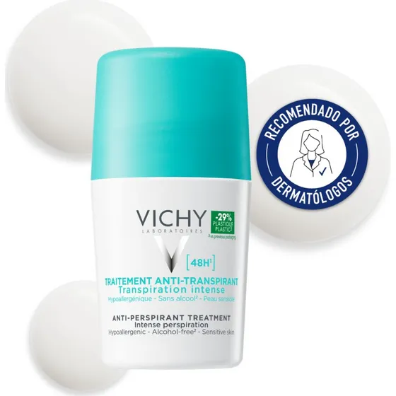 Vichy Déodorant Anti-Transpirant 48h Bille Anti-Traces