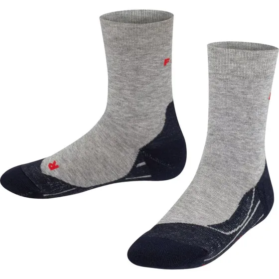 Falke RU4 Chaussettes de running junior - Gris clair
