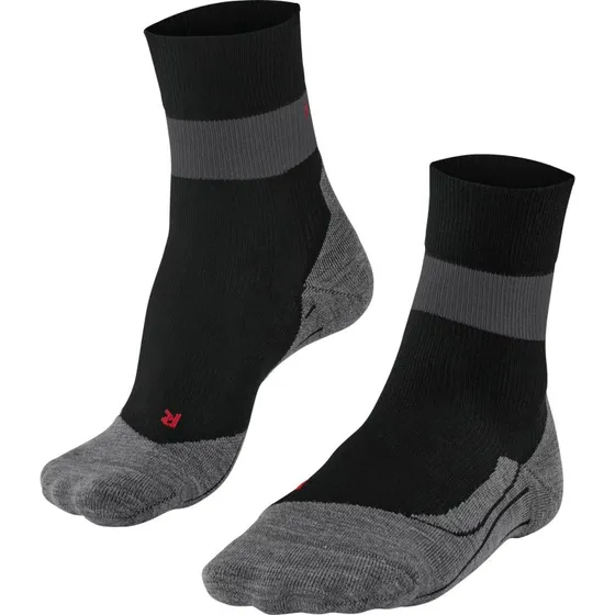 Falke RU Compression Stabilizing - Chaussettes de running homme, noir