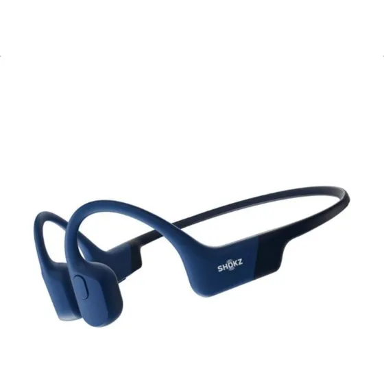 Shokz OpenRun - Casque à conduction osseuse bleu