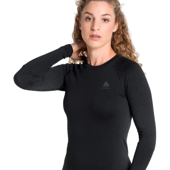 Odlo Maillot Femme Performance Warm Eco à Manches Longues