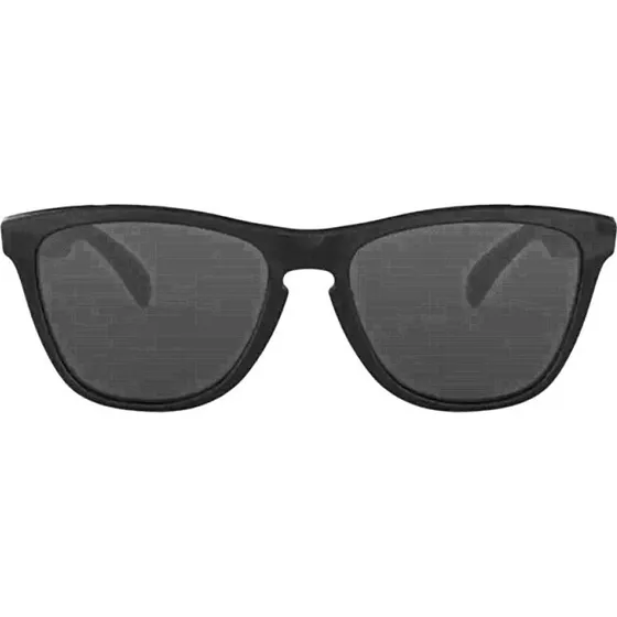 Oakley Frogskins OO9013 Lunettes de Soleil Carrées Noir et Gris