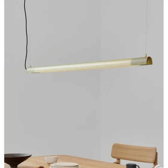 GEJST Suspension Radent Laiton 138 cm - Acier Perforé G13