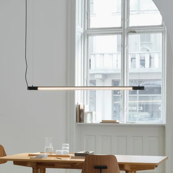 GEJST Suspension Radent Noire - Acier Perforé - 70 cm