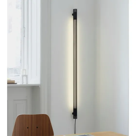 GEJST Applique murale Radent noire, 135 cm, LED G13