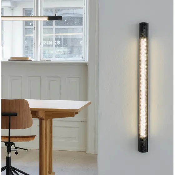 Applique murale GEJST Radent noire, 70 cm, LED G13