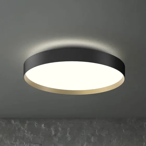 Loom Design Plafonnier LED Lucia 60 Noir et Or