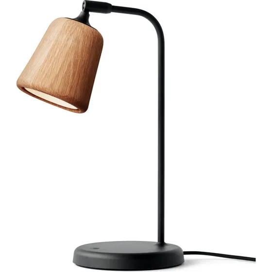 New Works Material The Originals Lampe de table en chêne naturel