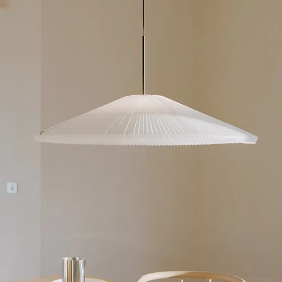 New Works Nebra Suspension Large White - Ø50-90 cm